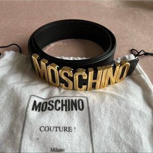 Authentic Moschino black belt